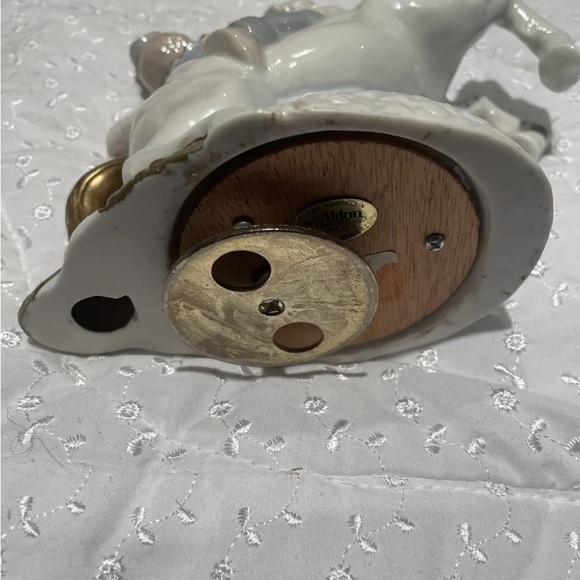 Vintage aldon fine porcelain unicorn and clown music figurine - Picture 5 of 6